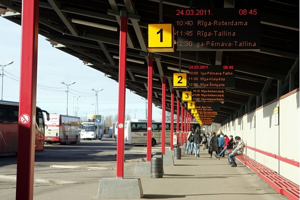 Rīgas autoosta īpaši piemērota personām ar īpašām vajadzībām
