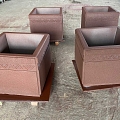 concrete flower box