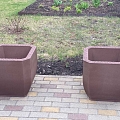 concrete flower box