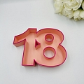 3D printed numbers