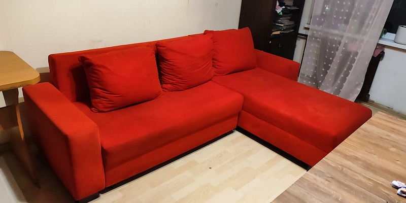 Upholstered furniture cleaning