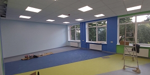Room interior works, repair works