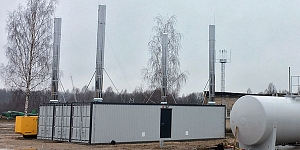 Container type boiler houses