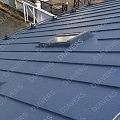 Rolled profile Roof window installation, Diavers