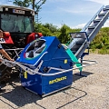 DRUM WOOD CUTTING TABLE WITH ROTOMATIC CONVEYOR