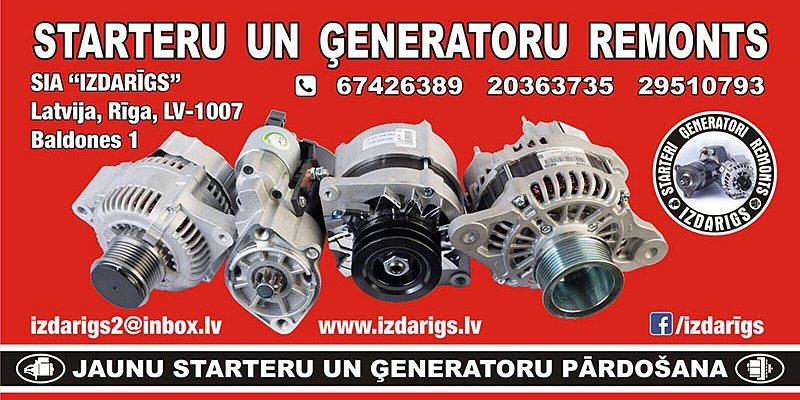 Starter and generator repair