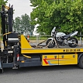 Riga Autoevakuators offers motorcycle transportation services, ensuring their safe transportation to their next destination.