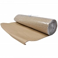 Bubble wrap covered with brown paper 0.75m wide