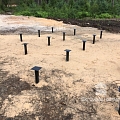 Screw pile foundations