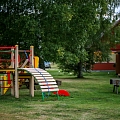 Area with playground