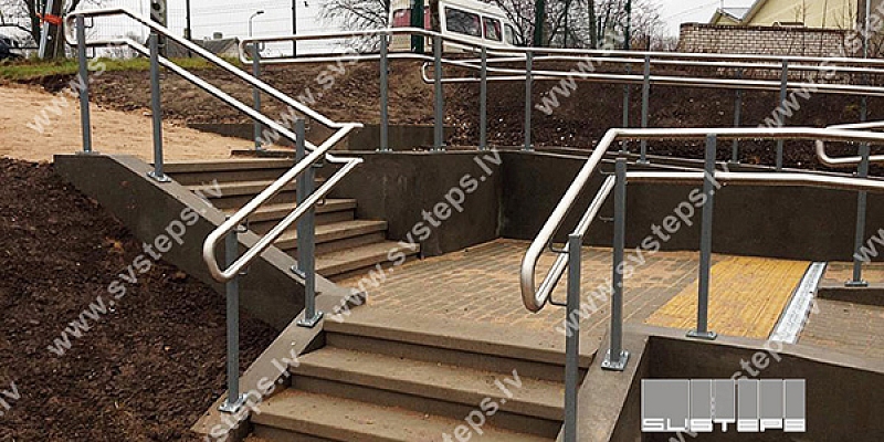 Certified concrete stairs