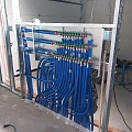 laying water pipes
