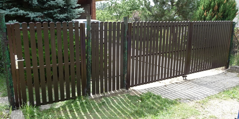 Заборы, ворота, парапеты