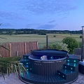 Outdoor hot tub