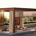 Bioclimatic pergolas