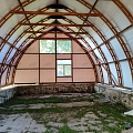 wood frame hangars