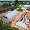 Skulte hangars
