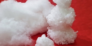Polyether fiber production