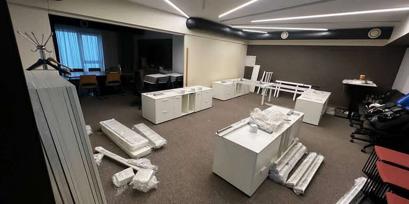 Переезд офиса