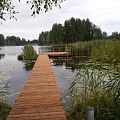 Construction of boat docks and rafts