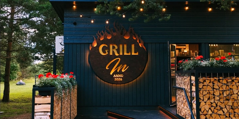 Grill In Cafe