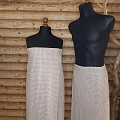 Set - waffle fabric sauna dress and men's sauna skirt