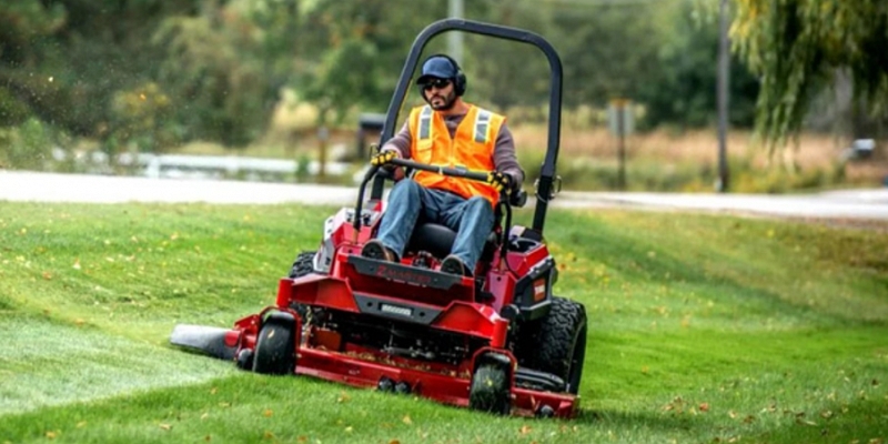 Кошение газона