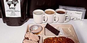 MRE meals and survival food