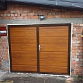 2 hinged gates