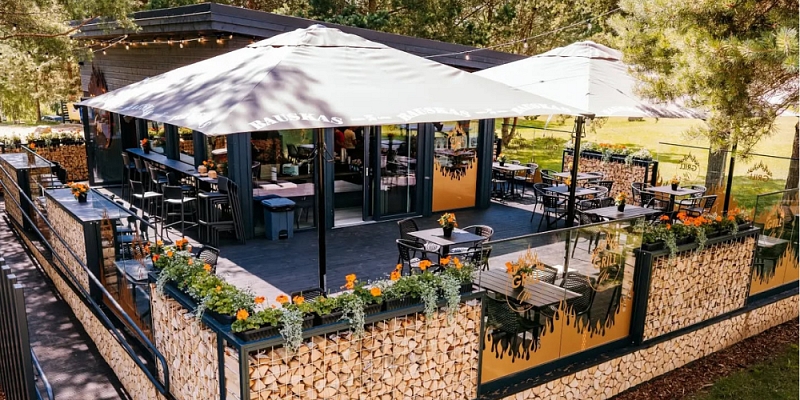 Cafe in Mežaparks, Jekabpils