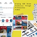 Using videos, to increase B2B brand awareness and engagement.