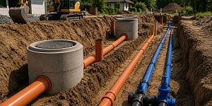 Water supply construction