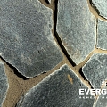 Split stone slabs