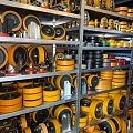 Industrial wheels and castors