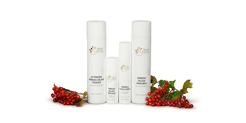 Facial care set. Natural and soothing partridge facial toner.