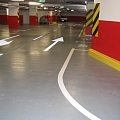 seamless coating for parking lots
