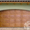 Garage gate - wooden filing