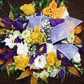 Floristic materials for flower bouquets