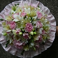 bouquet with ruffles