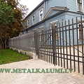 metal hinged gate