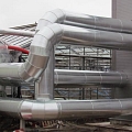Монтаж энергетического оборудования когенерационной установки, индустриальные здания