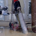 Sawing in reinforced concrete