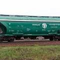 Railway wagons for grain transportation