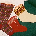 Wool sock making, Folk costumes individually and for collectives, Textiles