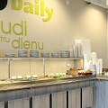 Прилавок кафе Daily, Производство, продажа кулинарии и кондитерских изделий