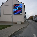 Outdoor advertising in Valmiera