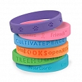 Silicone bracelets www.swangifts.lv