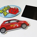 Magnets with print