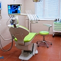 Tooth repair, treatment, extraction and prosthetics in a modern dental office