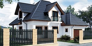 Elements of metal fences